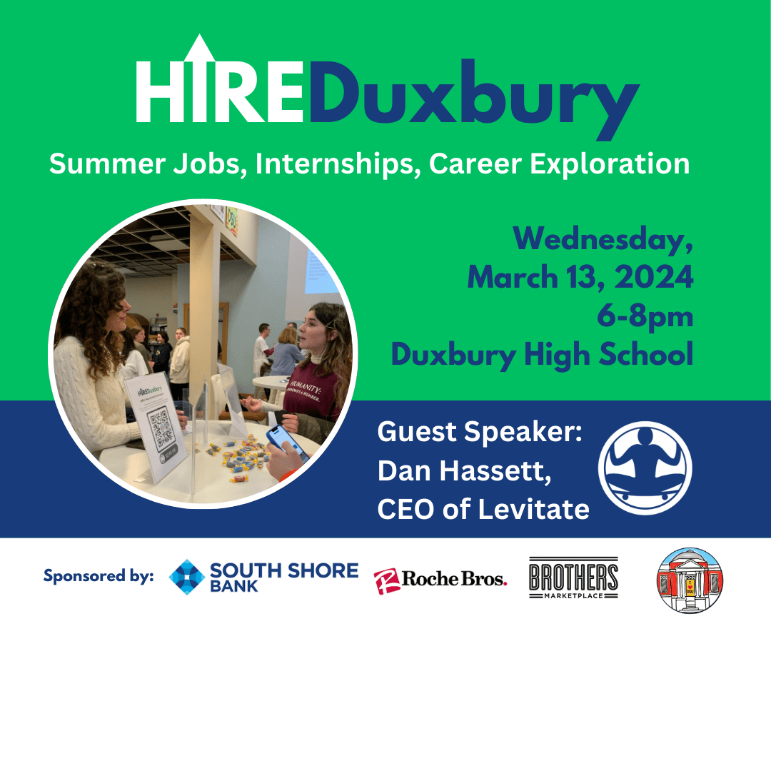 2024 HIREDuxbury Employer Registration Duxbury Student Union